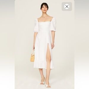 Reformation 100% linen dress